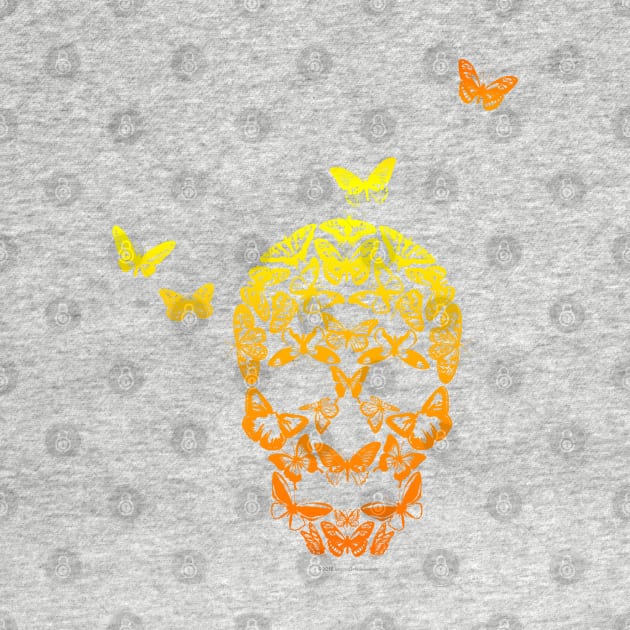 Butterfly Skull by House_Of_HaHa